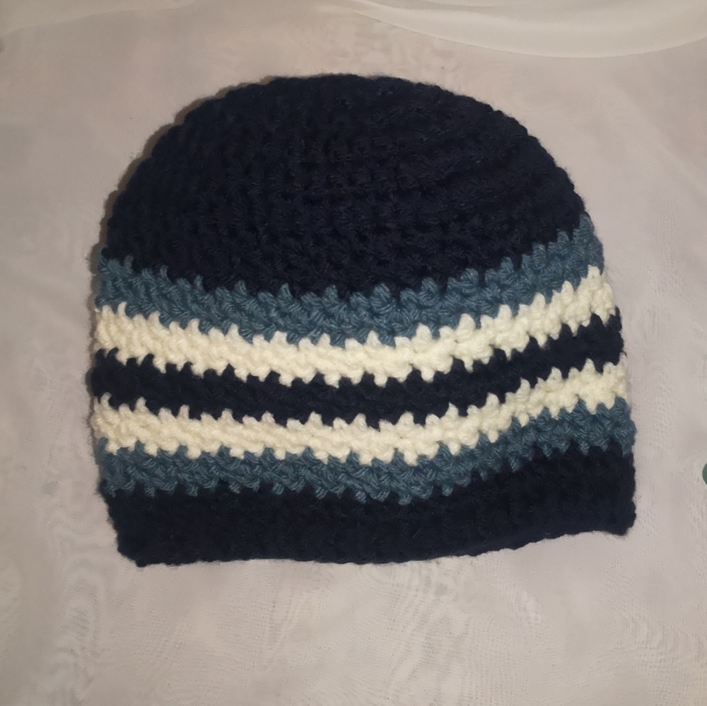 Hand crocheted hat